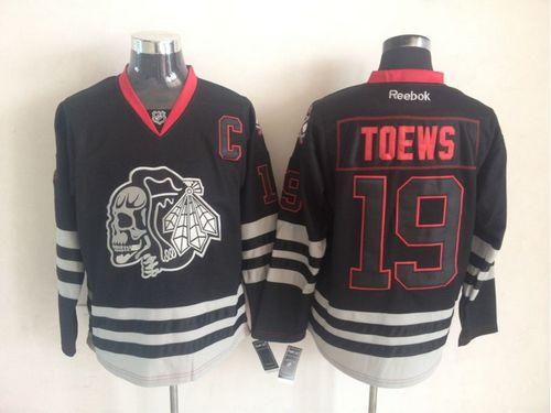 Blackhawks #19 Jonathan Toews New Black Ice Stitched Jersey - Zenithce
