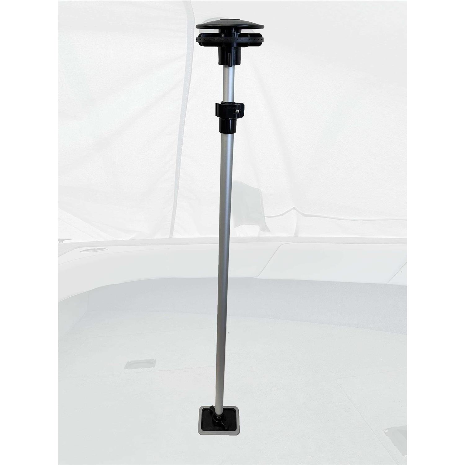 Vico Marine Support Pole + Boat Vent 2 + Pole Base - Zenithce