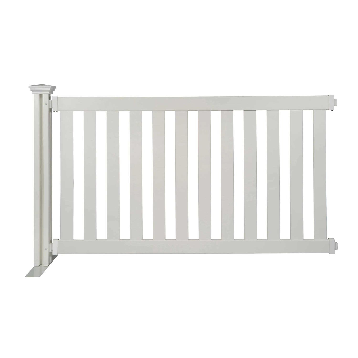 Zippity Outdoor Products Burbank Vinyl Picket Fence - Zenithce