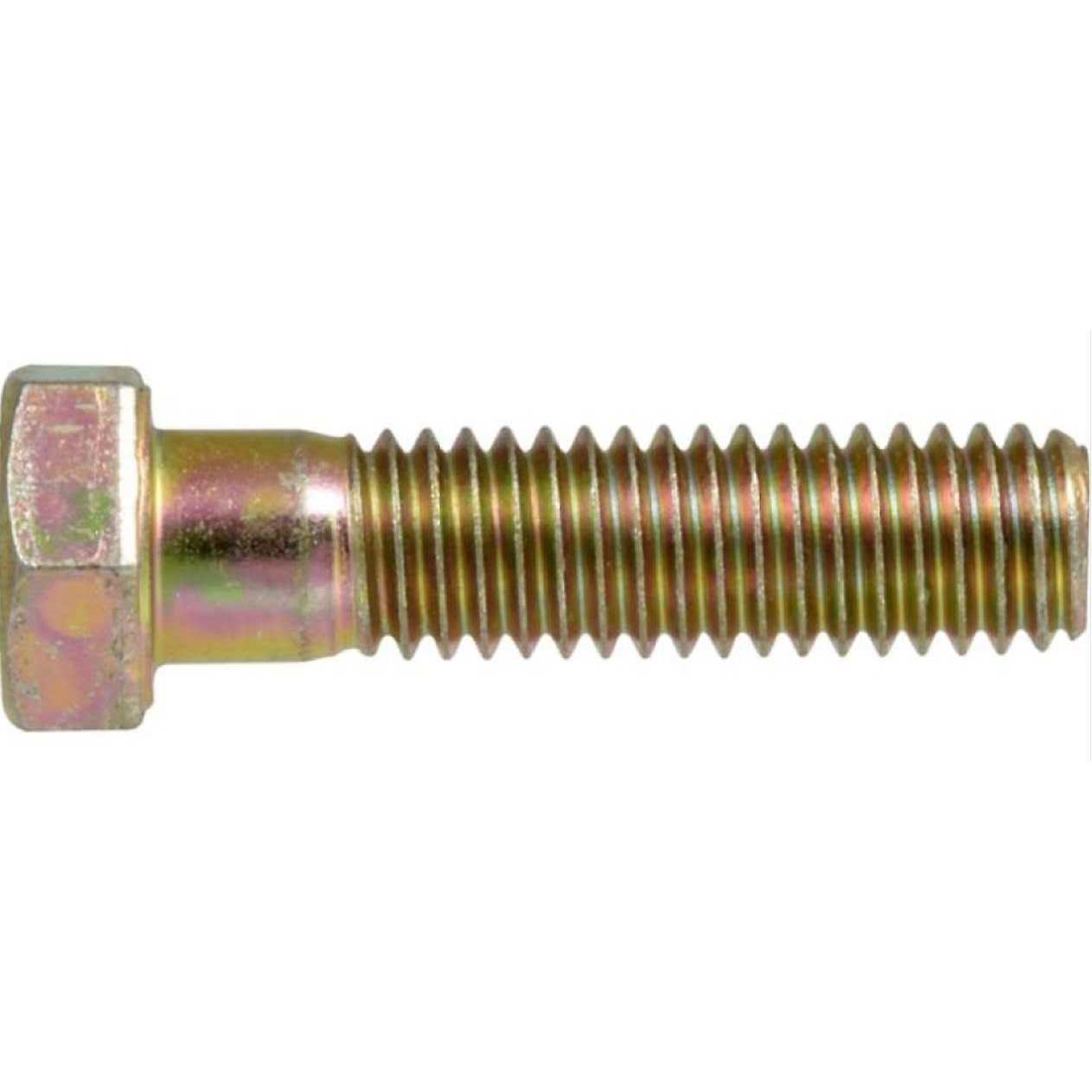 Hillman Grade 8 Yellow Zinc Hex Cap Screw - Zenithce