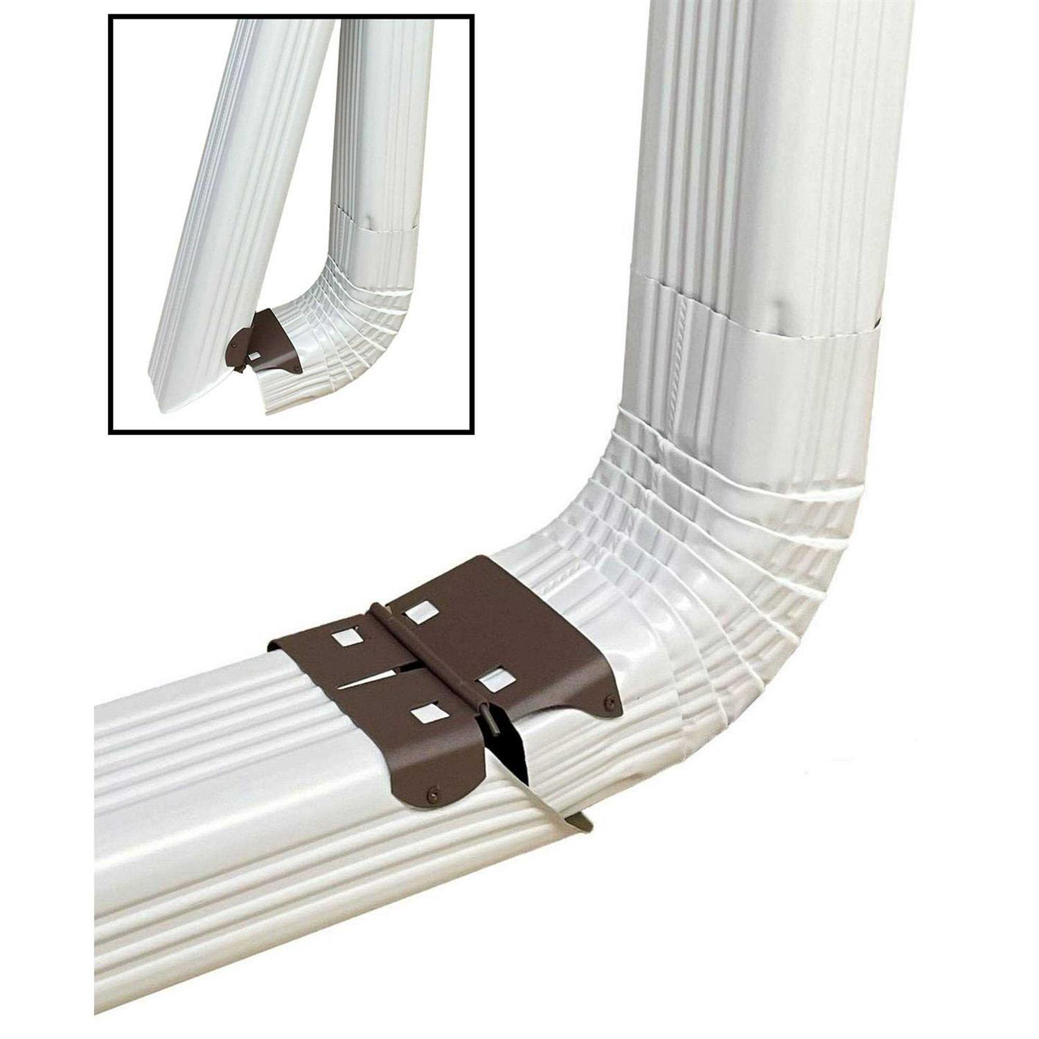 Gutterworks Mfg Inc. Rain Gutter Components 2×3 Downspout Flip Up Hinge Made in The U.s.a - Zenithce