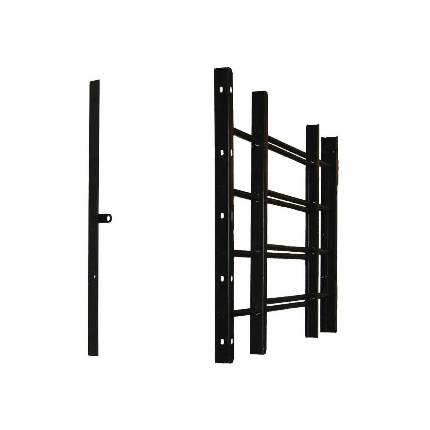 Grisham 54 in. Spear Point Security Bar Window Guard - Zenithce