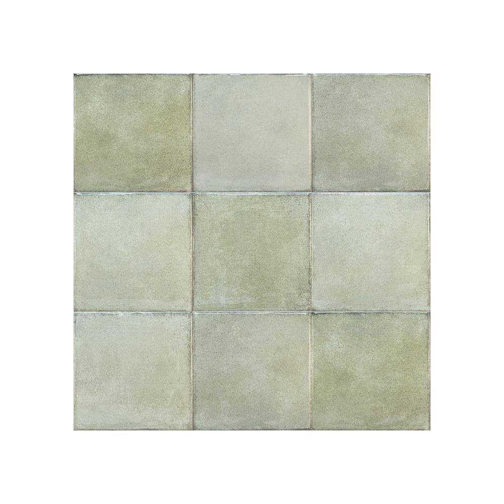 Roca Olaria 6 in. x 6 in. Glossy Ceramic Wall Tile - Zenithce