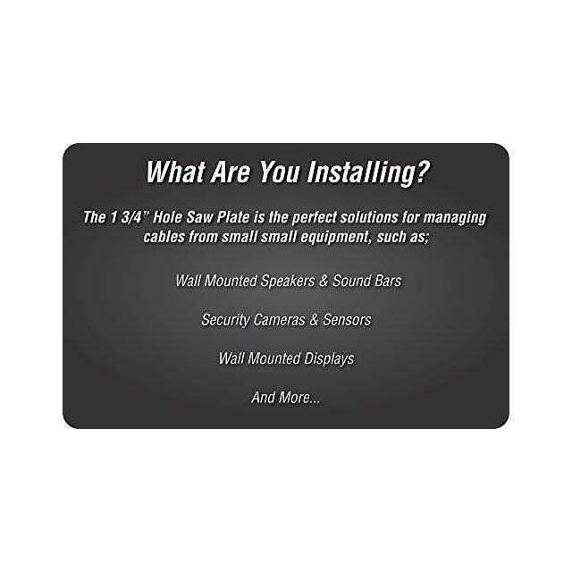 Datacomm 1 Gang Recessed Low Voltage Cable Plate - Zenithce