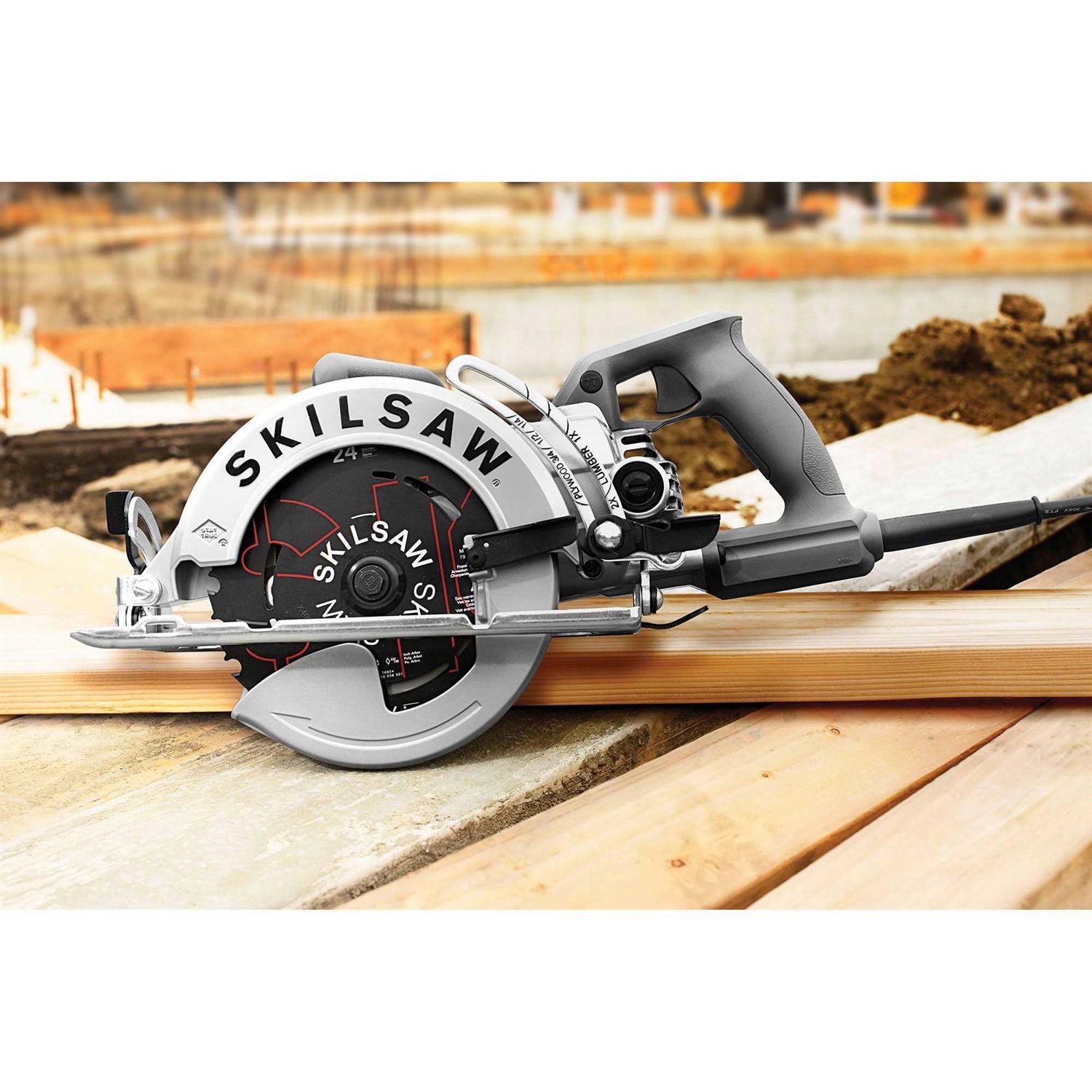 Skilsaw SPT67M8-01 Magnesium Left Blade Sidewinder Circular Saw - Zenithce