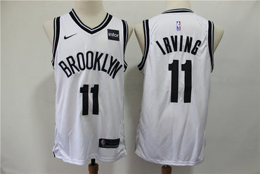Nets 11 Kyrie Irving White Swingman Jersey - Zenithce