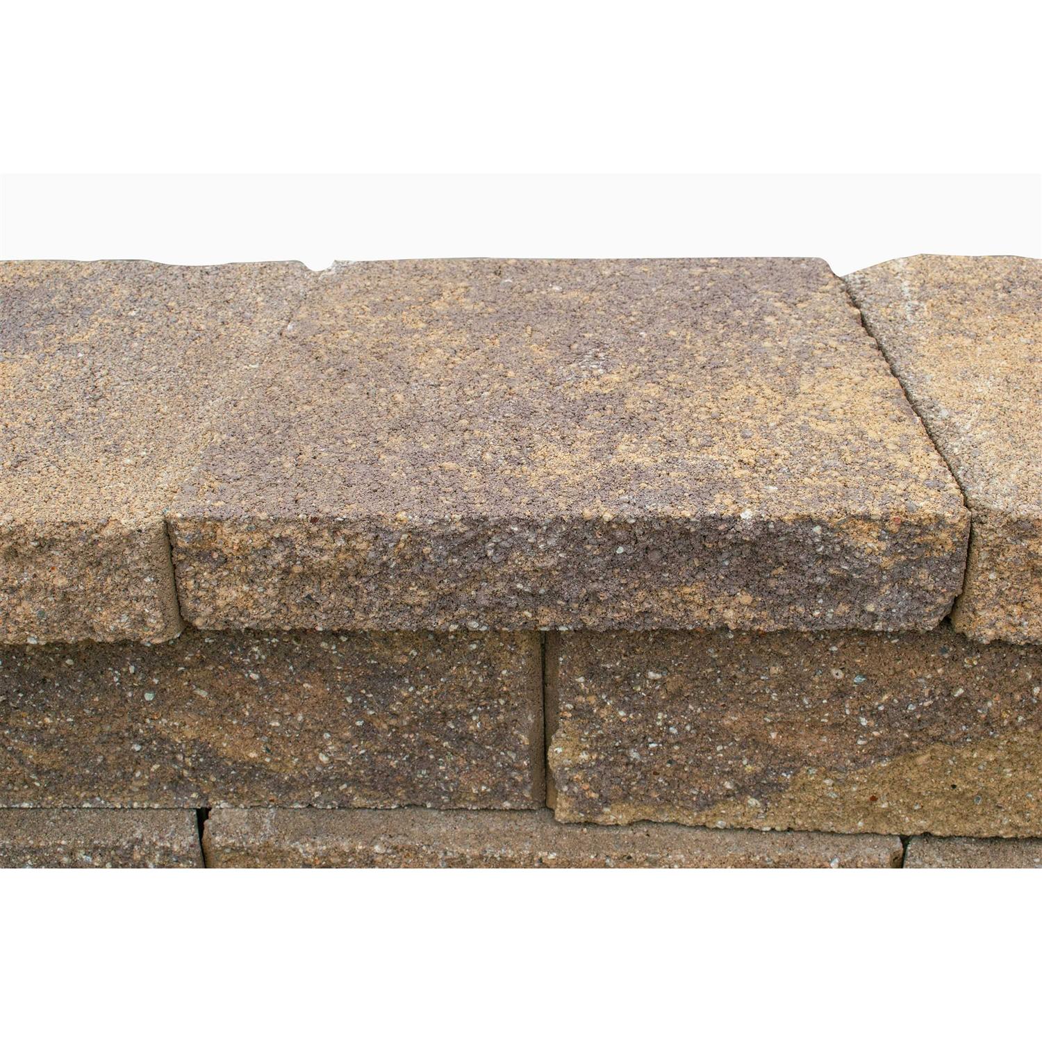 ORCO 15.8-in L x 6-in H x 10-in D Concrete Retaining Wall Block 595970B - Zenithce