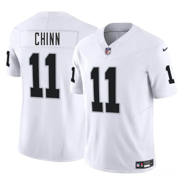 Las Vegas Raiders #11 Jeremy Chinn White 2025 F.U.S.E. Vapor Stitched Jersey - Zenithce