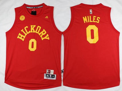 Indiana Pacers #0 C. J. Miles Revolution 30 Swingman 2015-16 Retro Red Jersey - Zenithce