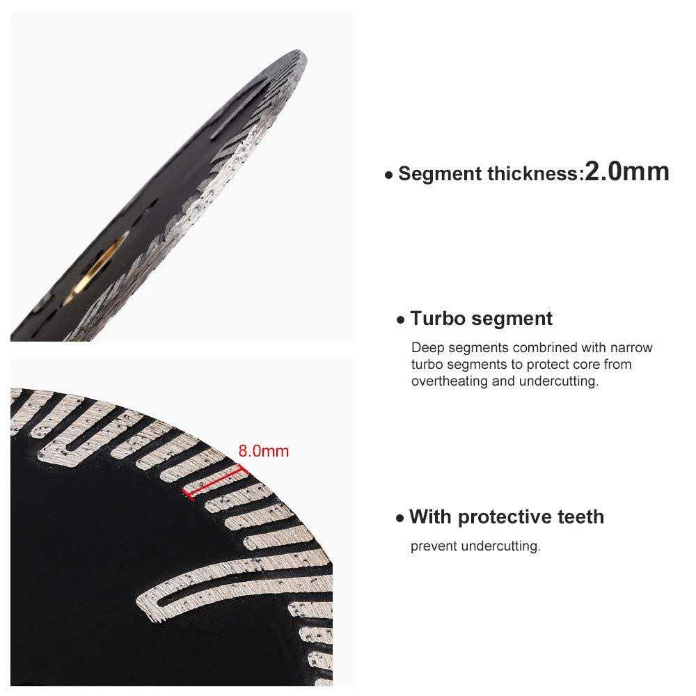 Diamond Turbo Cutting Blade for Granite and Marble - Zenithce