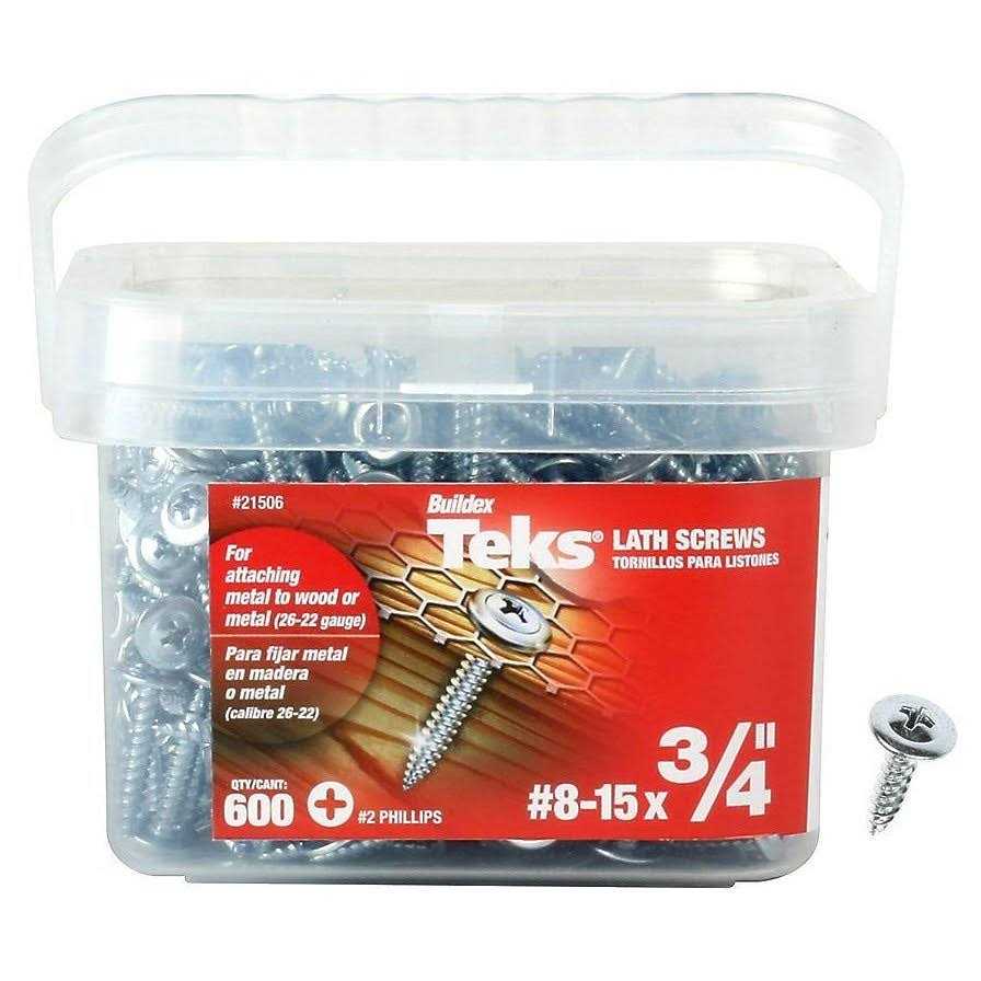 ITW Brands 31810 25 Pack 0.19 x 15 in. Steel Round Head Phillips Stucco Anchor - Zenithce