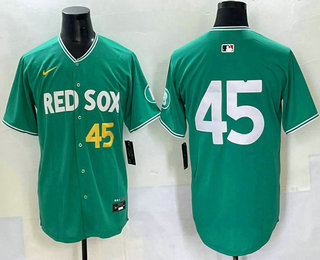 Boston Red Sox #45 Pedro Martinez Green 2025 City Connect Limited Jersey - Zenithce