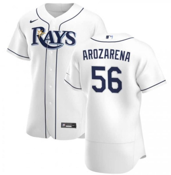 Tampa Bay Rays #56 Randy Arozarena White Flex Base Stitched Jersey - Zenithce