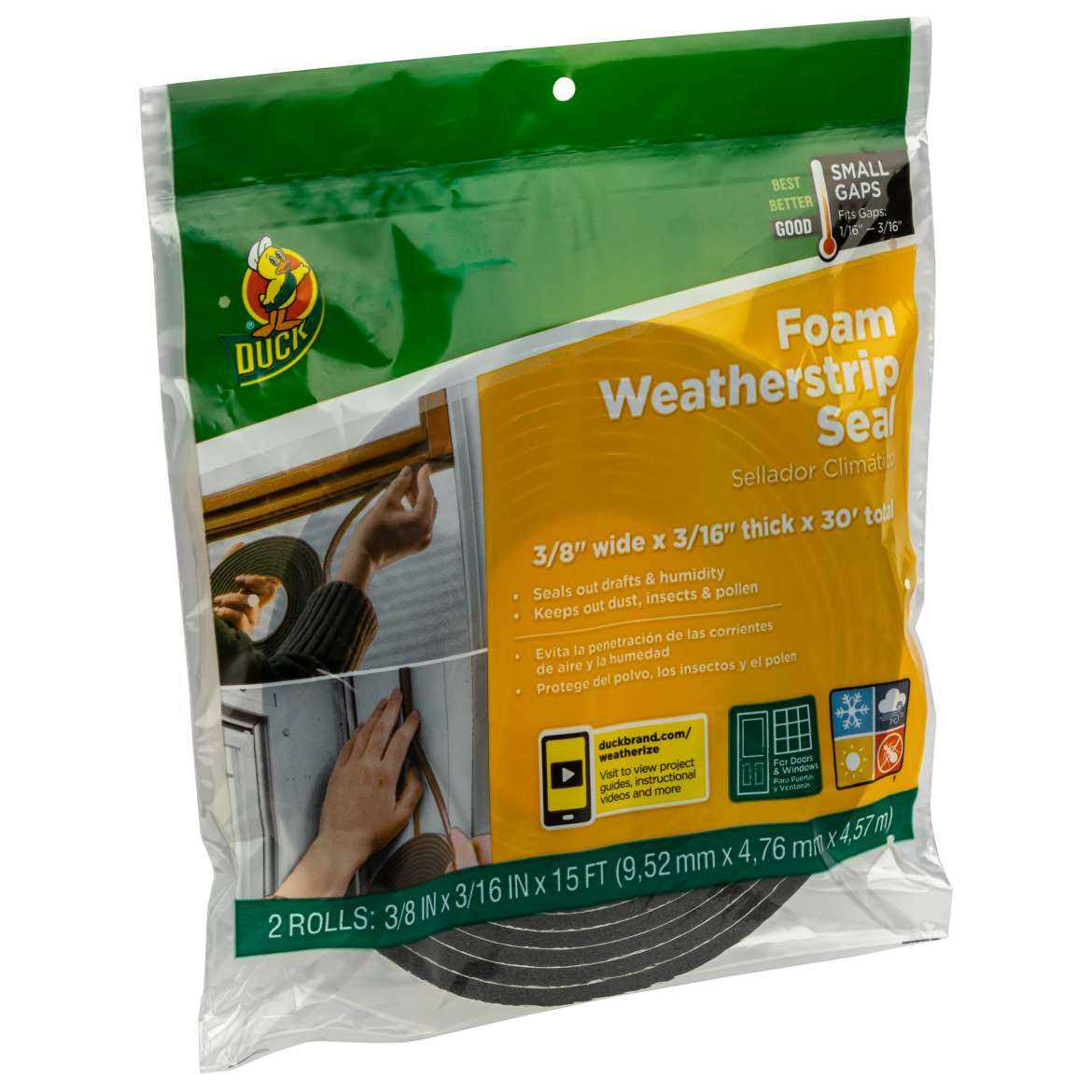 Duck Foam Weatherstrip Seal - Zenithce