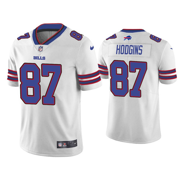 Buffalo Bills #87 Isaiah Hodgins White Vapor Untouchable Limited Stitched Jersey - Zenithce
