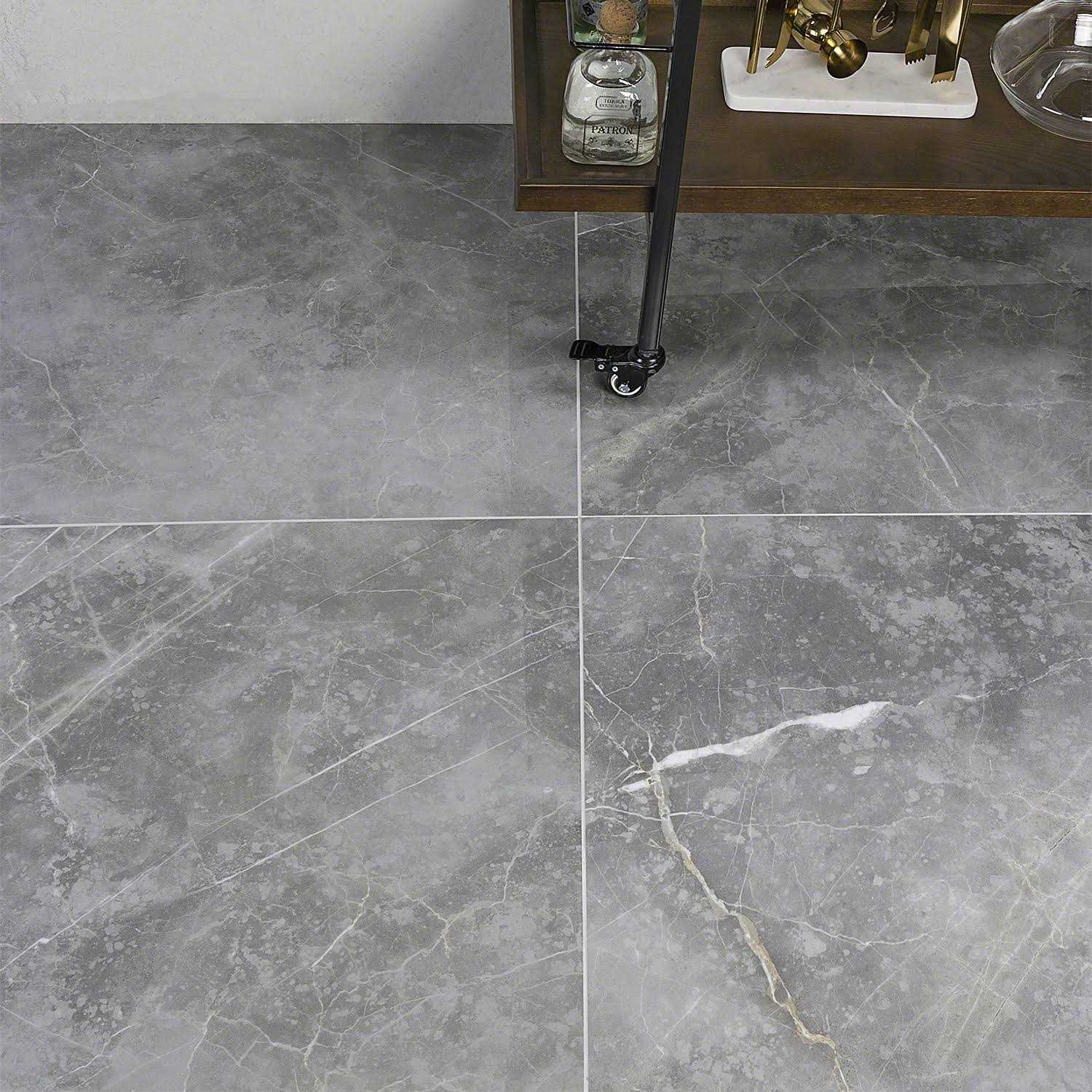 Ivy Hill Tile Mantis Black Gold 6 in. x 0.35 in. Matte Porcelain Floor and Wall Mosaic Tile Sample EXT3RD107262 - Zenithce