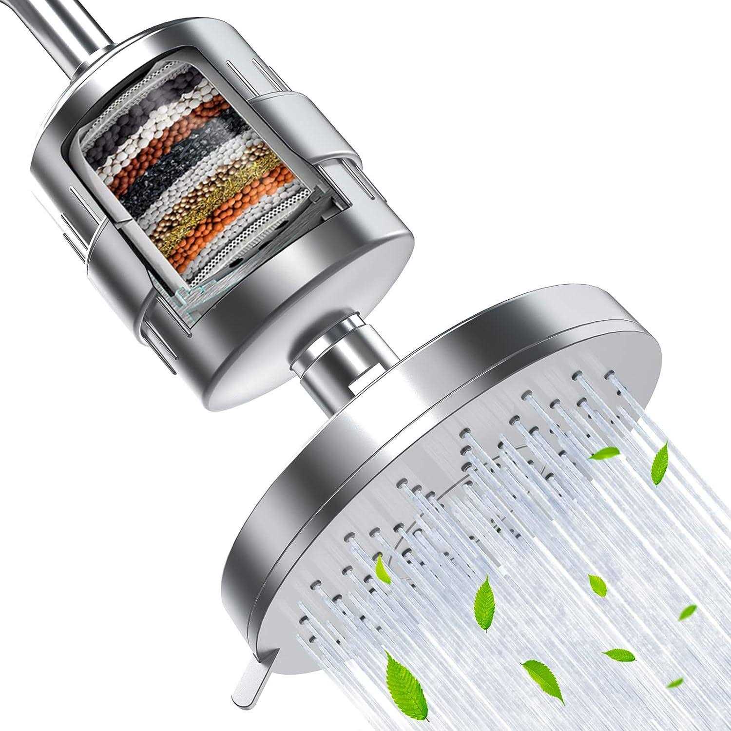 Filtered Shower Head with Handheld Combo - Zenithce