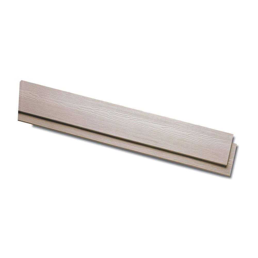 James Hardie Primed HZ10 Fiber Cement Trim Woodgrain 3.5-in x 144-in - Zenithce