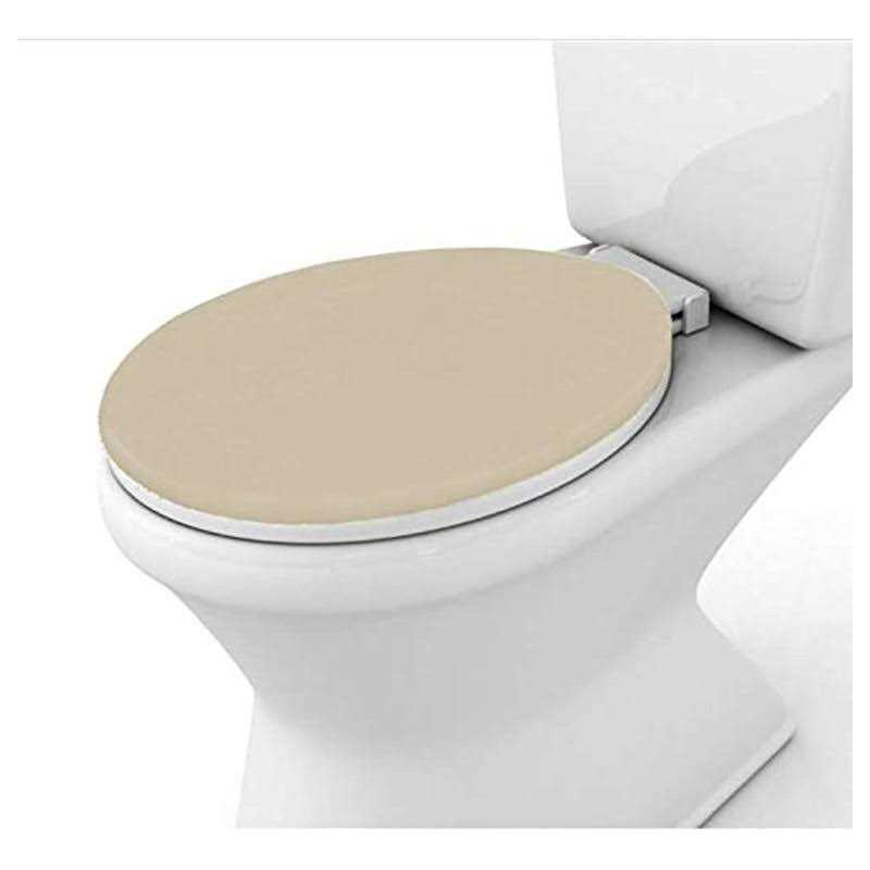 Gorilla Grip Thick Memory Foam Bathroom Toilet Lid Seat Cover Soft Velvet Topside - Zenithce