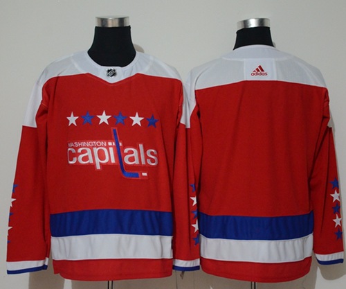 Washington Capitals Red Stitched Jersey - Zenithce