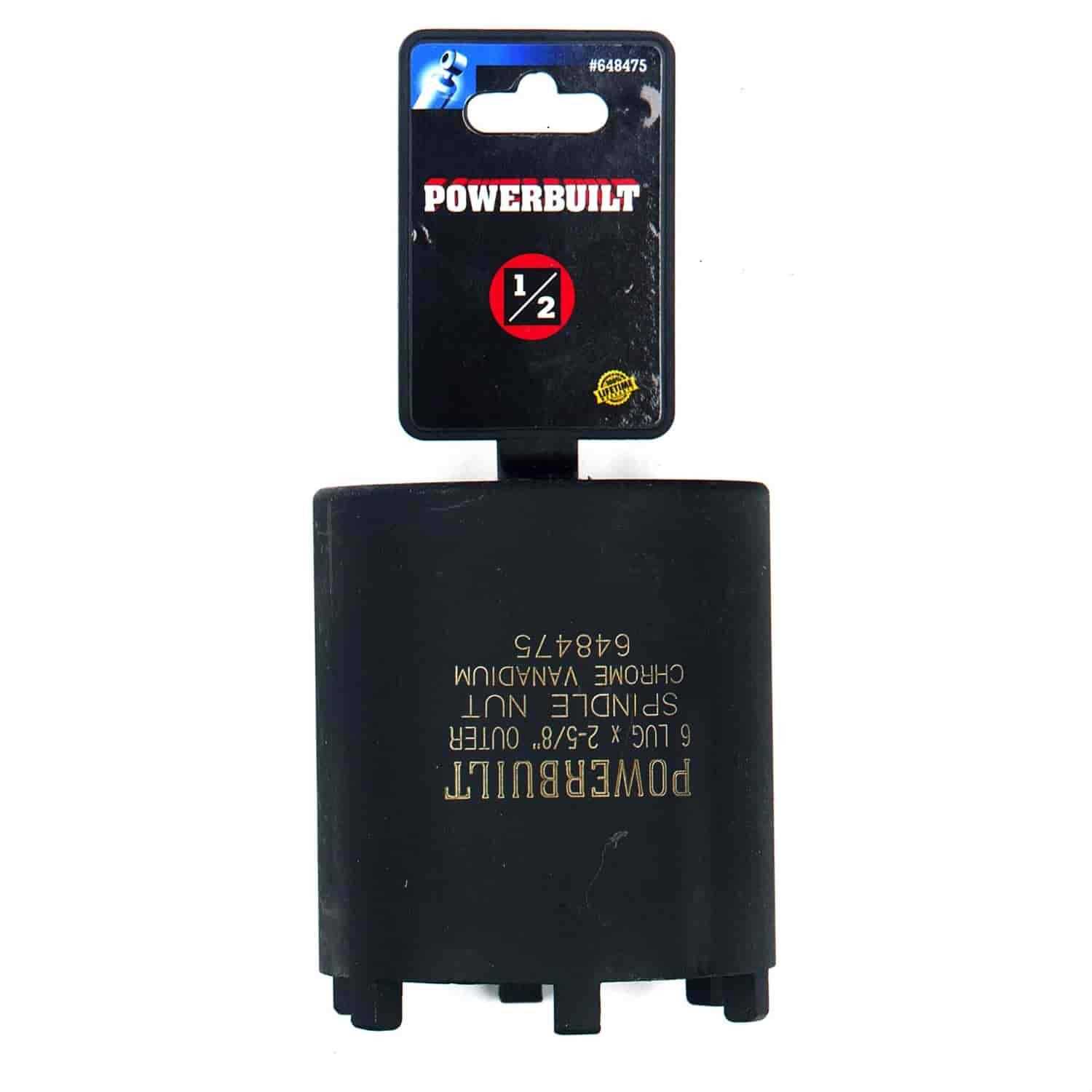 Powerbuilt 648473 Spindle Nut Socket - Zenithce