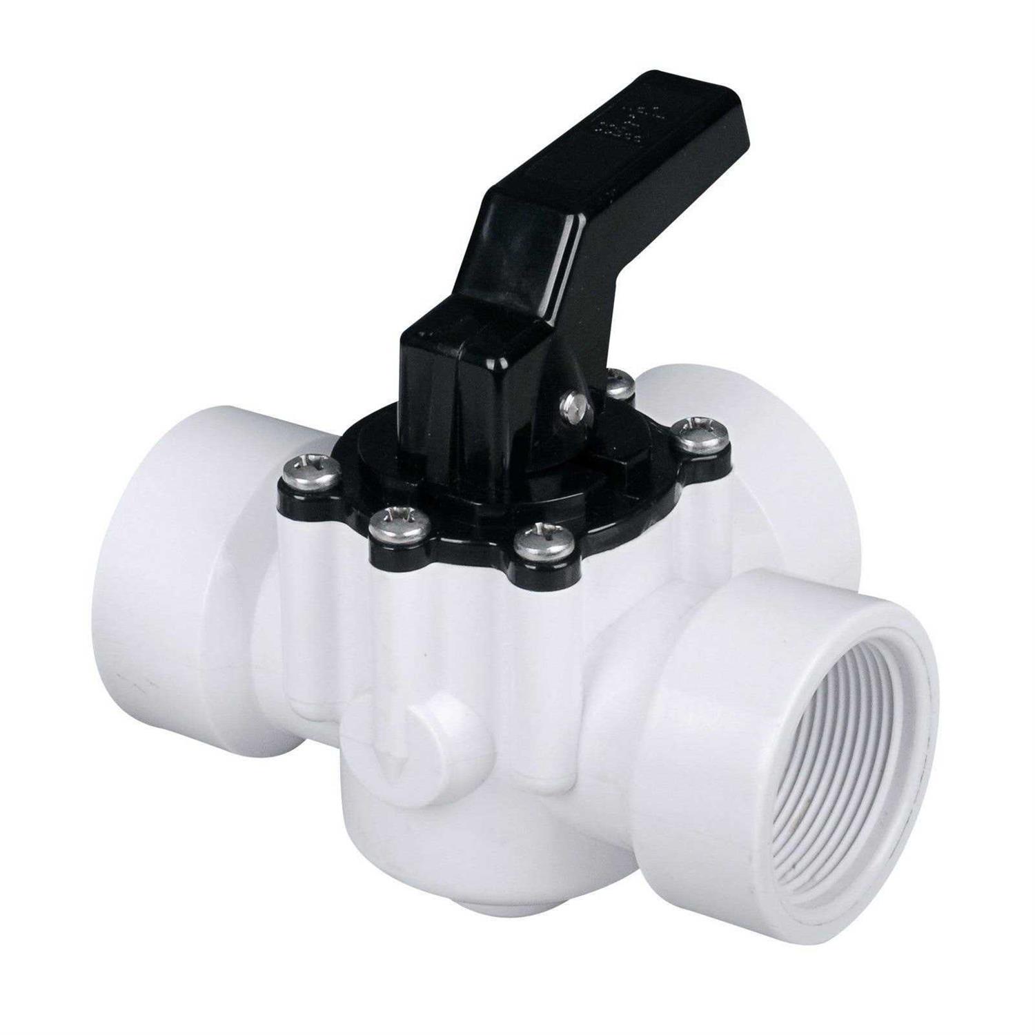 Fibropool Swimming Pool Diverter Valve 1 1/2 Inch - Zenithce