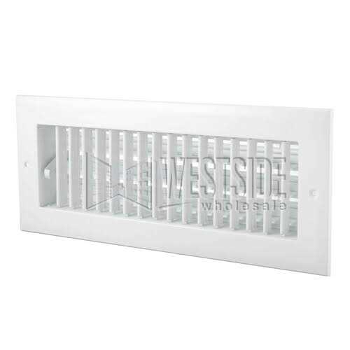 Hart & Cooley White Commercial Supply Register - Zenithce