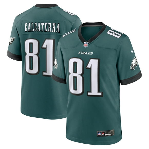 Philadelphia Eagles #81 Grant Calcaterra Midnight Green Vapor Stitched Limited Jersey - Zenithce
