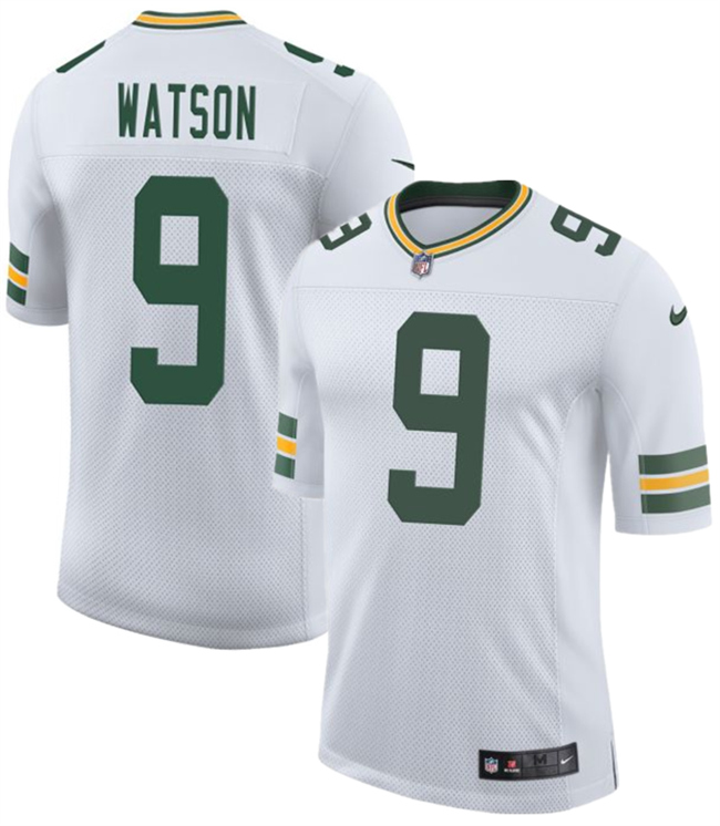 Green Bay Packers #9 Christian Watson White 2025 New Vapor Untouchable Limited Stitched Jersey - Zenithce