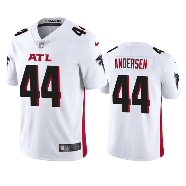 Atlanta Falcons #44 Troy Andersen White Draft Vapor Untouchable Limited Stitched Jersey - Zenithce