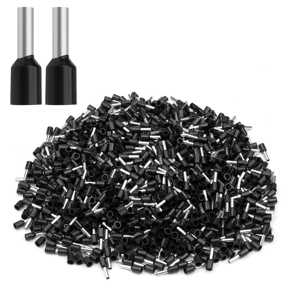 XHF 1000 PCS AWG Wire Ferrules Insulated Copper Crimp Connectors - Zenithce
