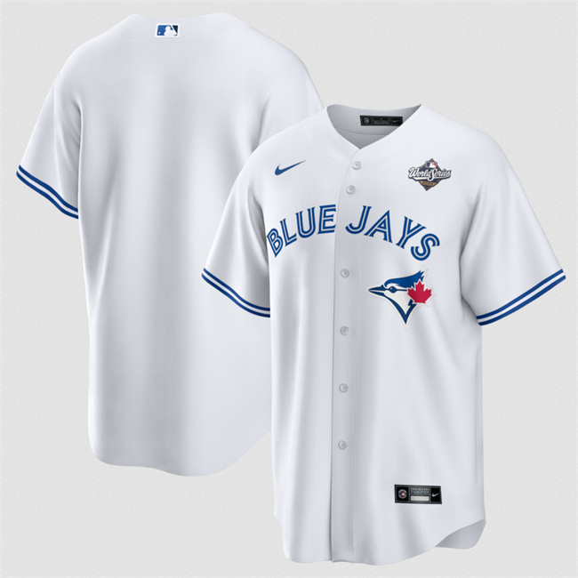 Toronto Blue Jays Blank White 2025 World Series Home Cool Base Stitched Jersey - Zenithce