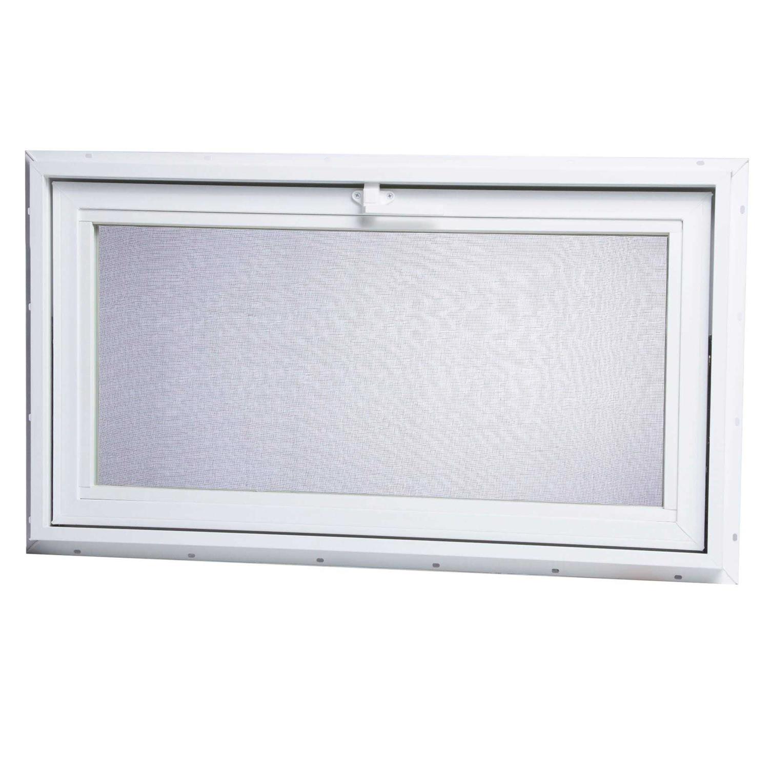 TAFCO WINDOWS 31.25 in. x 35.25 in. Single Hung Vinyl Window Insulated with Grids, White - Zenithce