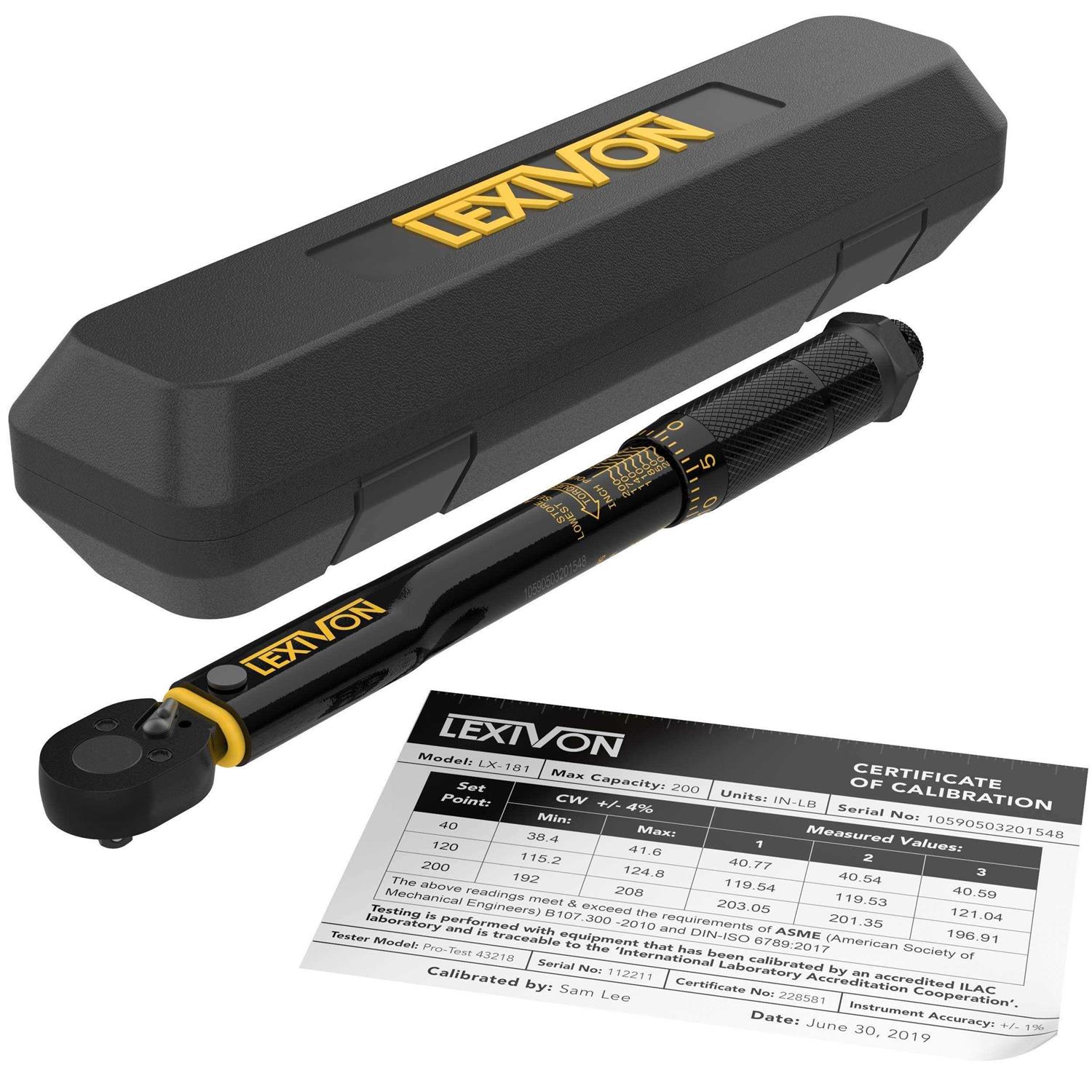 Lexivon hex Bit Socket Set Premium S2 Alloy Steel - Zenithce