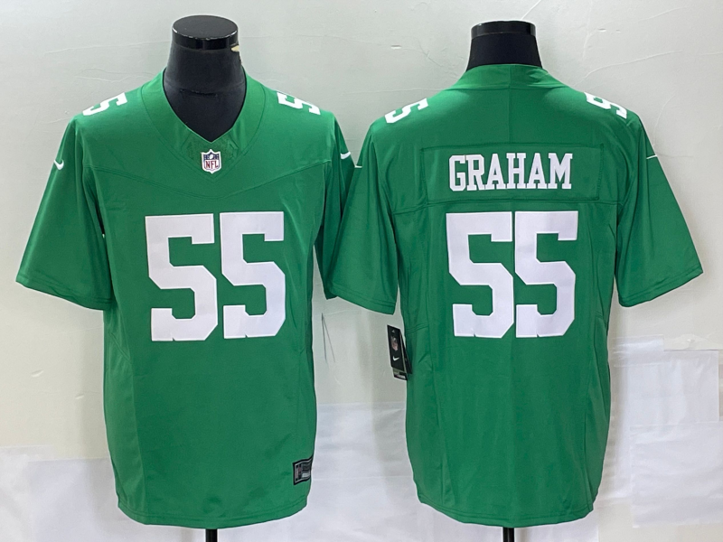 Philadelphia Eagles #55 Brandon Graham Green F.U.S.E. Vapor Untouchable Stitched Jersey - Zenithce