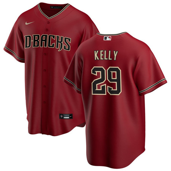 Arizona Diamondbacks #29 Merrill Kelly Red Cool Base Stitched Jersey - Zenithce