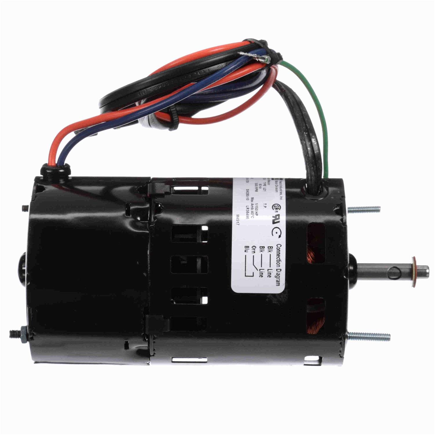 Fasco D156 5 Inch Diameter Motors 115 Volts 1050 Rpm - Zenithce