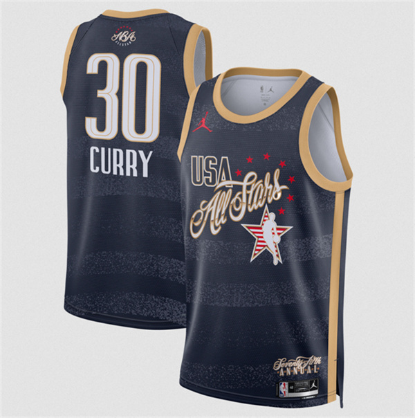 2026 All-Star #30 Stephen Curry Navy Stitched Jersey - Zenithce