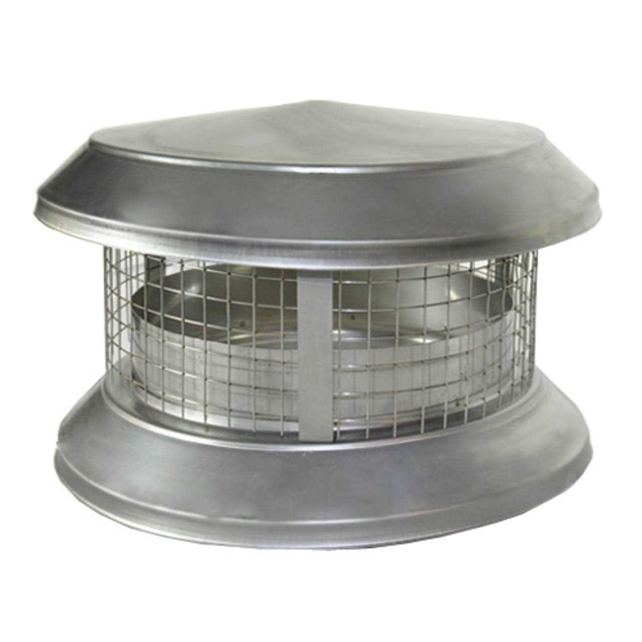 Shasta Vent 6 inch Deluxe Chimney Cap 6A-CD - Zenithce