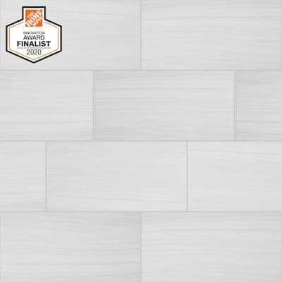 Daltile QuicTile 12 in. x 24 in. Graphite Matte Porcelain Locking Floor Tile - Zenithce