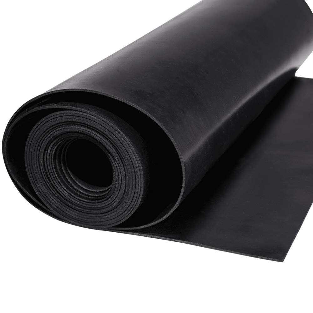 Torrami Neoprene Rubber Sheet Roll 18 Inch Thick x Wide x 24 Inch Long for Diy Gaskets - Zenithce