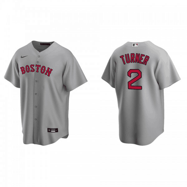 Boston Red Sox #2 Justin Turner Grey Cool Base Stitched Jersey - Zenithce