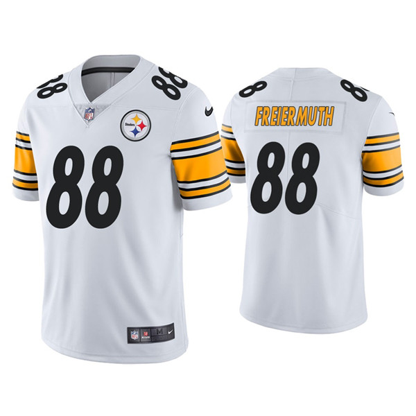 Pittsburgh Steelers #88 Pat Freiermuth White Vapor Untouchable Limited Stitched Jersey - Zenithce