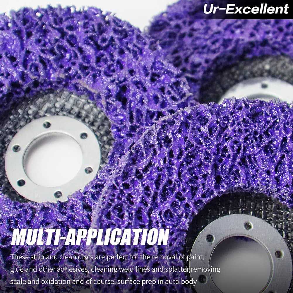 Ur-excellent Stripping Discs Rust Remover Wheel Remove Paint and Oxidation Poly Strip Wheel Disc Abrasive Angle Grinding Wheel - Zenithce