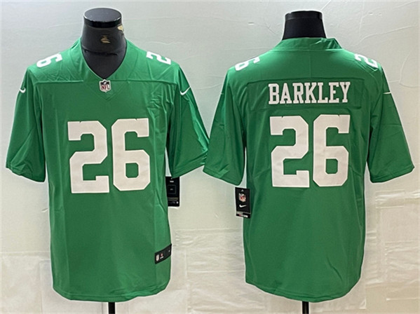 Philadelphia Eagles #26 Saquon Barkley Green Vapor Untouchable Limited Stitched Jersey - Zenithce