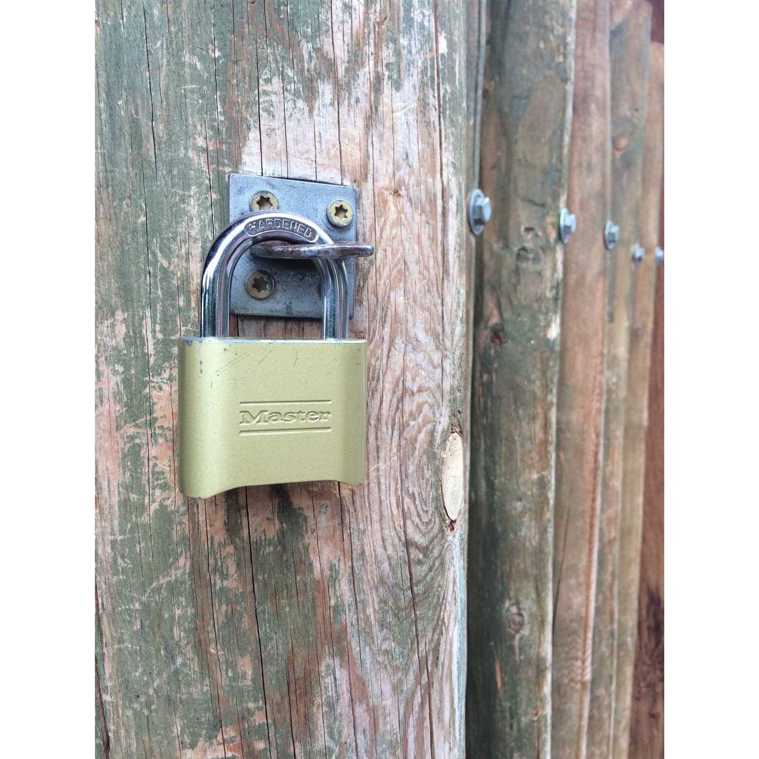 Master Lock 175LH Resettable Combination Padlock, 2 1/4 Shackle - Zenithce