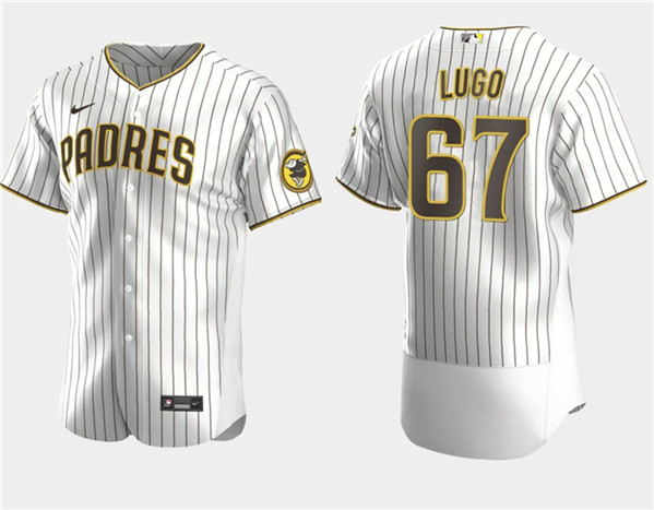 San Diego Padres #67 Seth Lugo White Flex Base Stitched Jersey - Zenithce