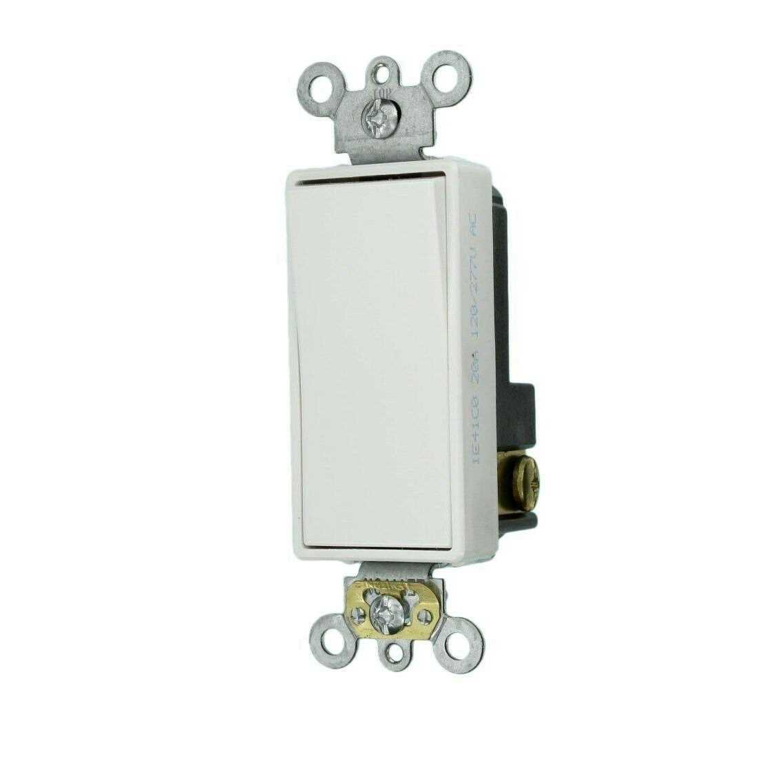 Leviton 56081-2W Momentary Decora PADDLE Switch - Zenithce