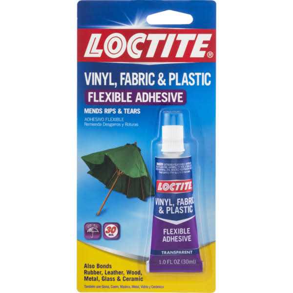 Loctite Flexible Adhesive Vinyl Fabric & Plastic - Zenithce