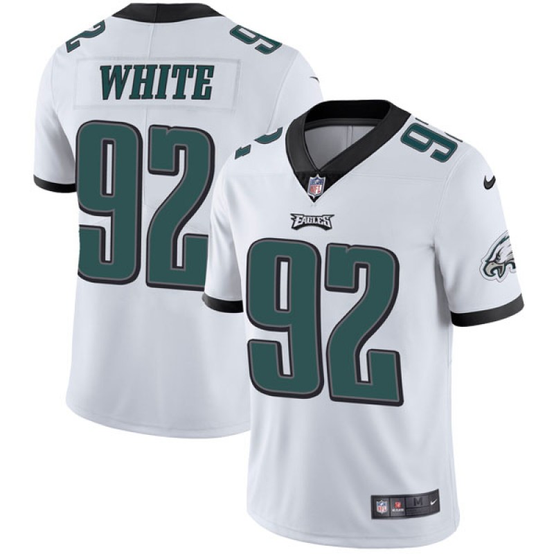 Philadelphia Eagles #92 Reggie White White Vapor Untouchable Limited Stitched Jersey - Zenithce